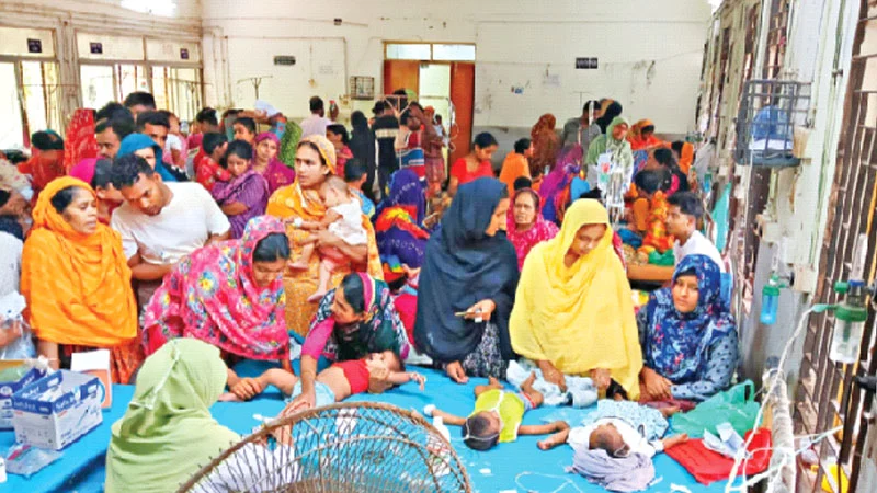 রেকর্ড ছাড়াচ্ছে হামে আক্রান্ত রোগীর সংখ্যা