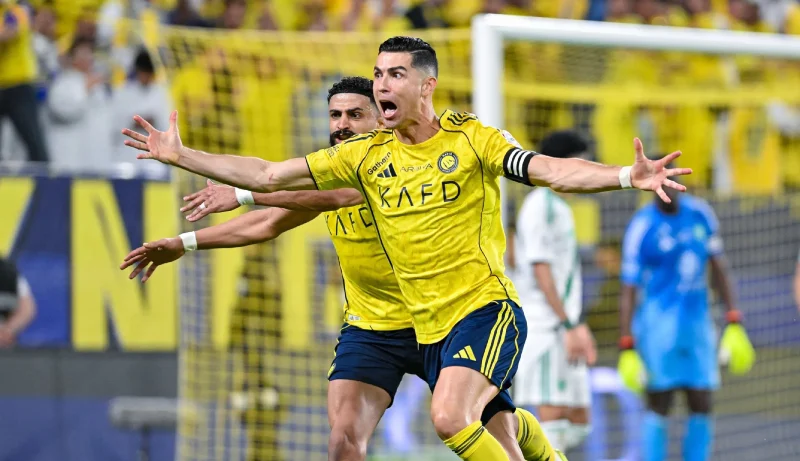 রোনালদোর ৯৭০তম গোলে টানা ২০ জয় নাসরের